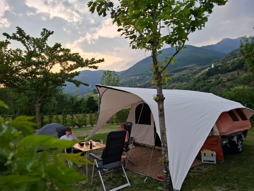 Holtkamper Kyte XL WindForce 2016 compleet, Caravans en Kamperen, Ophalen