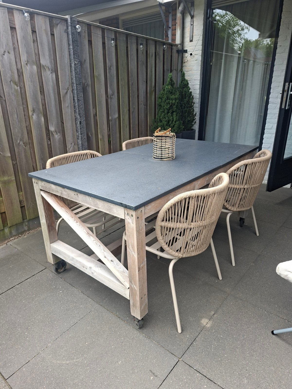 tuintafel van douglashout., Ophalen, Steigerhout