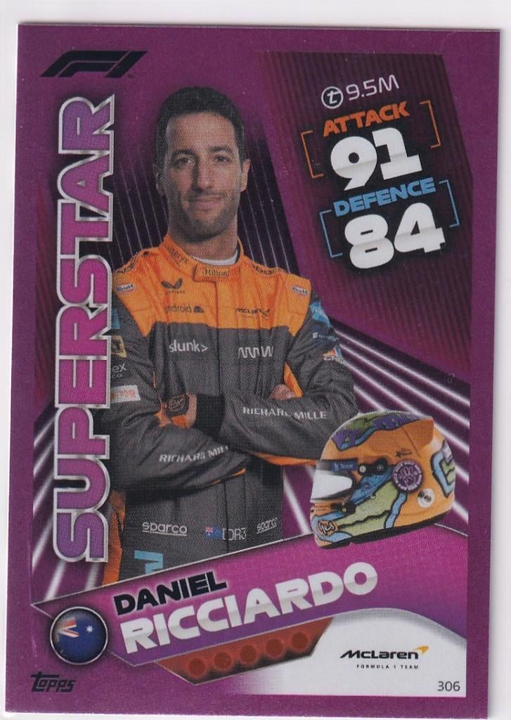 Daniel Ricciardo Superstar Pink Parallel #306