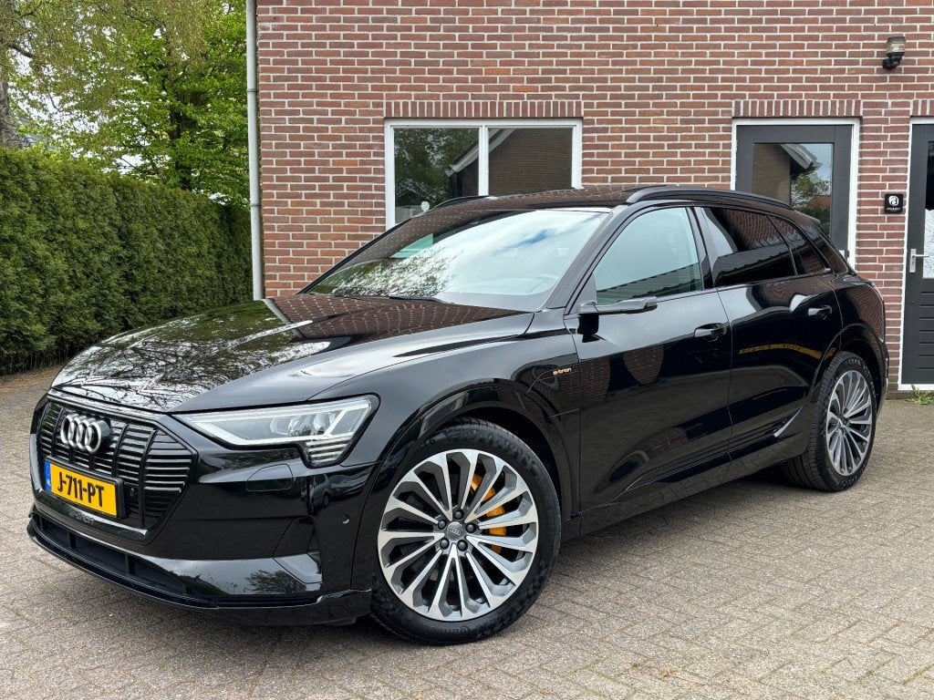Audi E-TRON 55 S-Line B&O TREKHAAK PANO N.ZICHT SOH 90%, Auto's, Audi, Bedrijf, e-tron, 4x4, ABS, Adaptive Cruise Control, Alarm