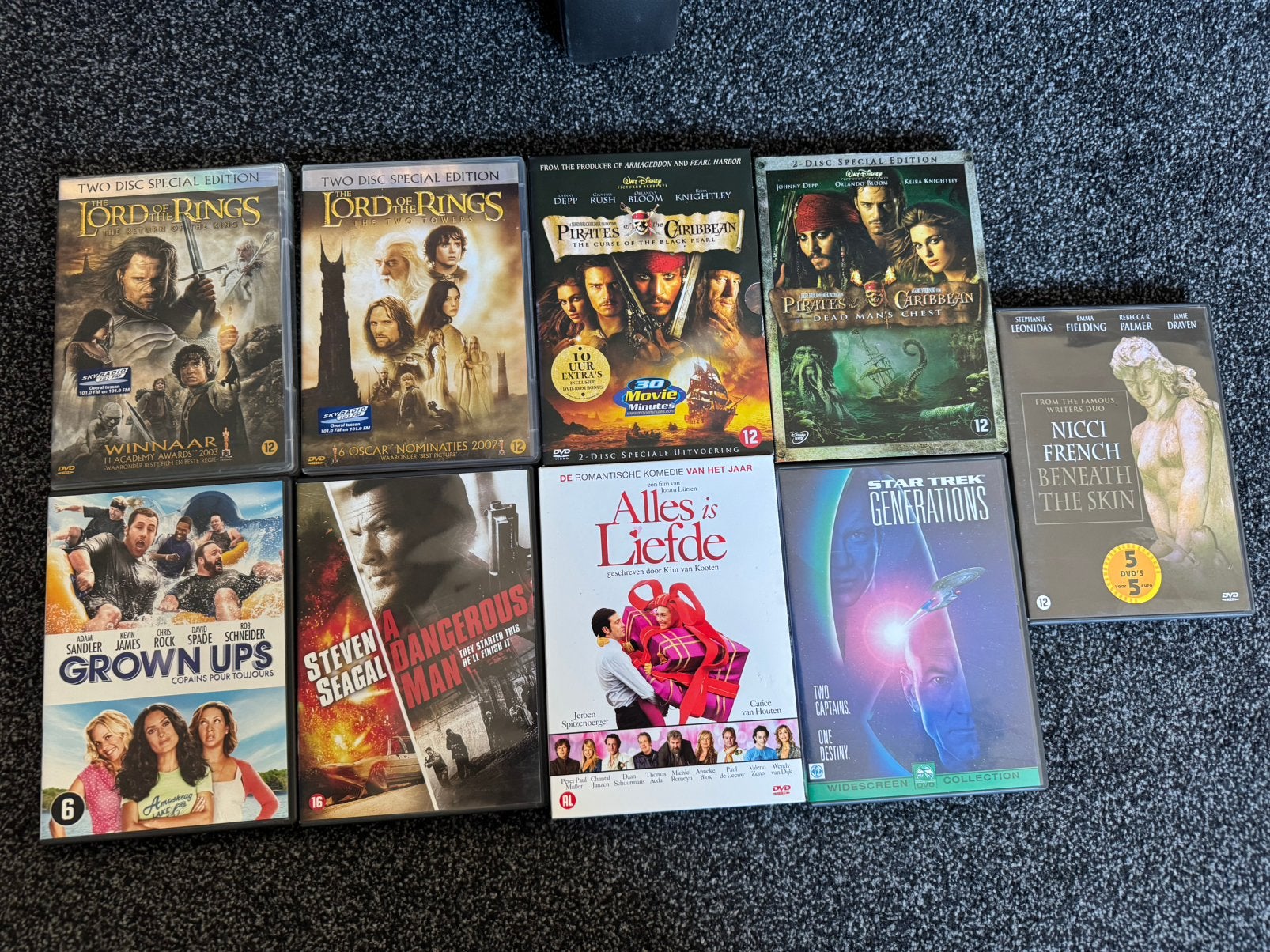 DVD’s verschillende, Alle leeftijden, Ophalen of Verzenden, Zo goed als nieuw