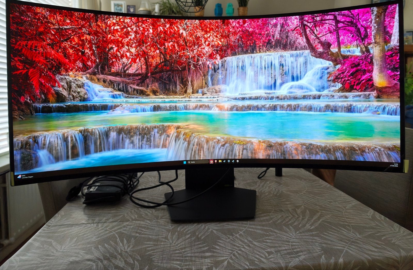 LG UltraGear 39GS95QE-B OLED / HDR Curved Gaming Monitor 39", Computers en Software, Curved, Minder dan 1 ms, Zo goed als nieuw