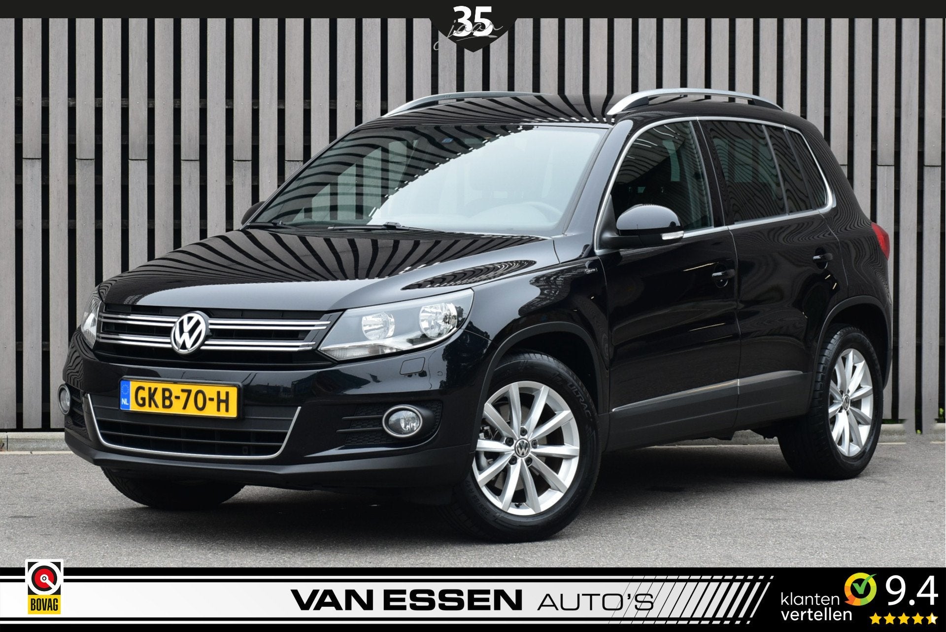Volkswagen Tiguan 1.4 TSI Lounge Navigatie Camera Cruise Con, Voorwielaandrijving, Euro 5, 15 km/l, Gebruikt