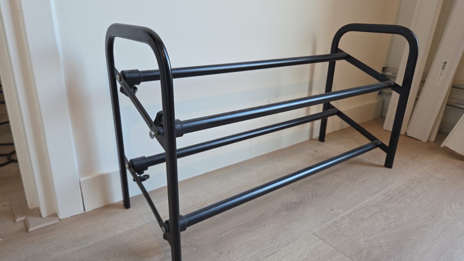 Uitschuifbaar schoenenrek, Ophalen