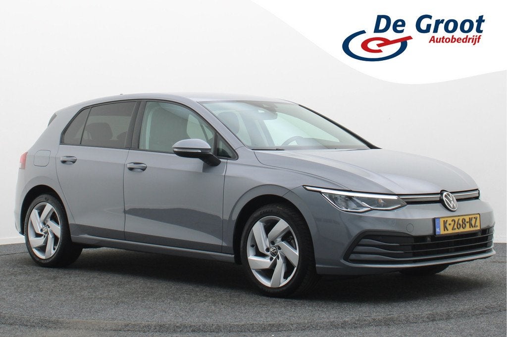 Volkswagen Golf 1.0 eTSI DSG Life Virtual Cockpit, Sfeerverl, Auto's, Volkswagen, Stof, Gebruikt, 23 km/l, Bedrijf