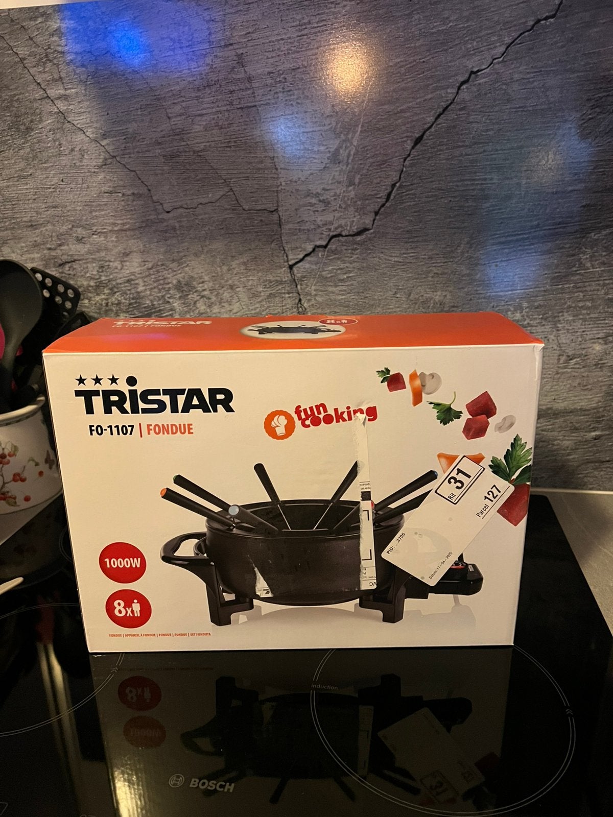 Tristar FO-1107 Fondue, Witgoed en Apparatuur, Gourmetstellen, Ophalen, Nieuw, 8 personen of meer