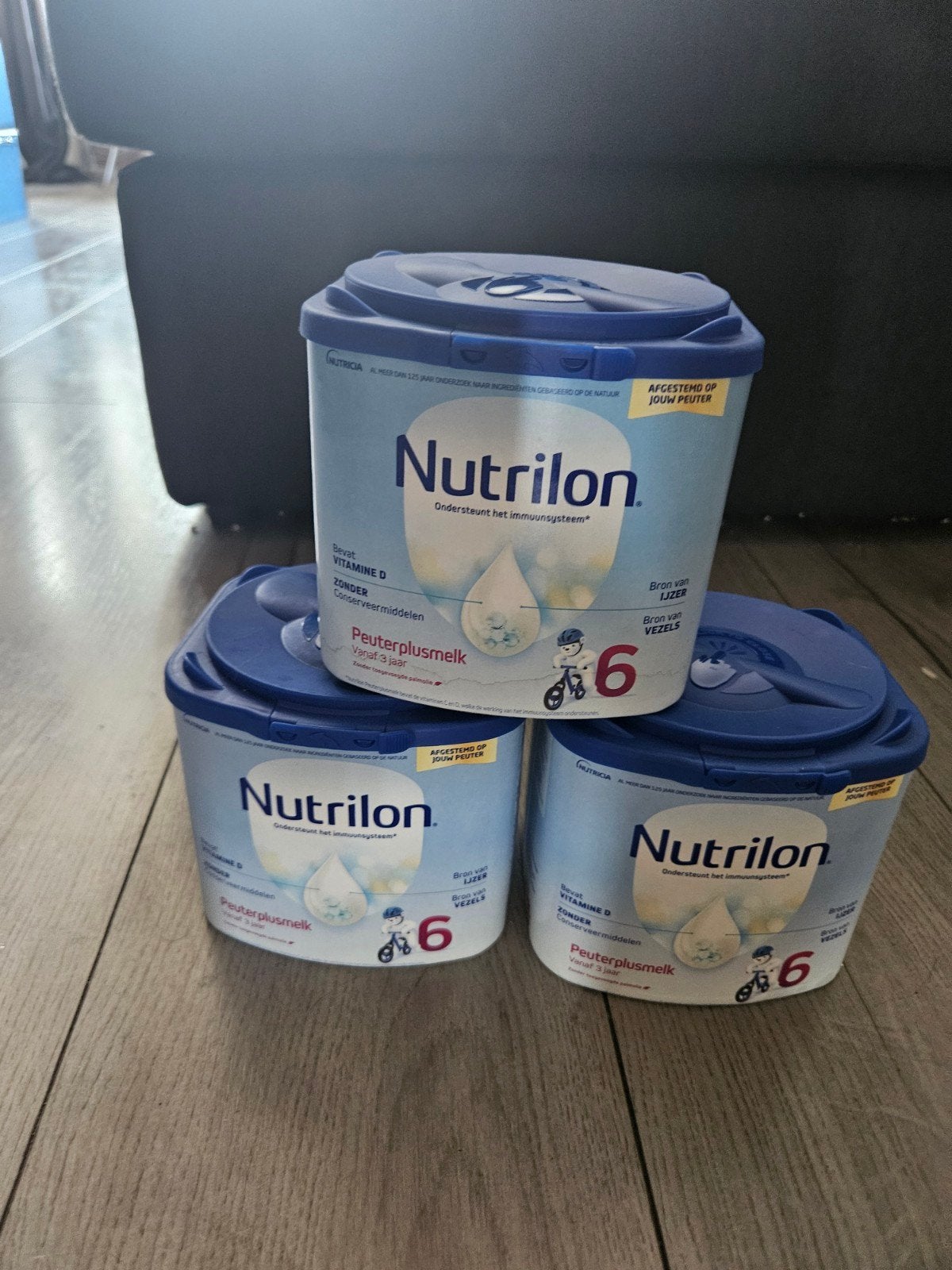 3x Nutrilon Peuterplusmelk 6 - THT 23-04-2027, Kinderen en Baby's, Babyvoeding en Toebehoren, Ophalen of Verzenden, Nieuw, Overige typen