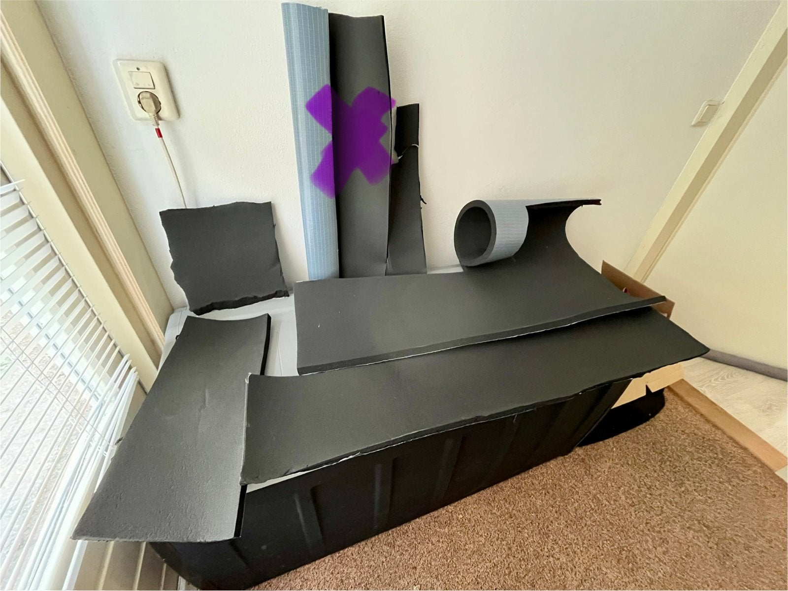 Reststukken Armaflex isolatie 19 mm en 6 mm, Doe-het-zelf en Verbouw, Isolatie en Afdichting, Overige materialen, Gebruikt, Minder dan 5 m²