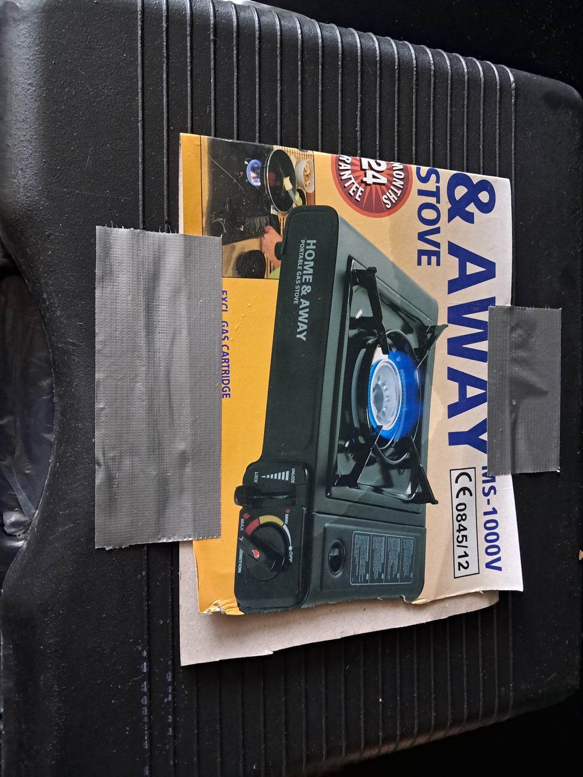 Home & Away Draagbaar Gasfornuis MS-1000V, Caravans en Kamperen, Ophalen of Verzenden, Nieuw