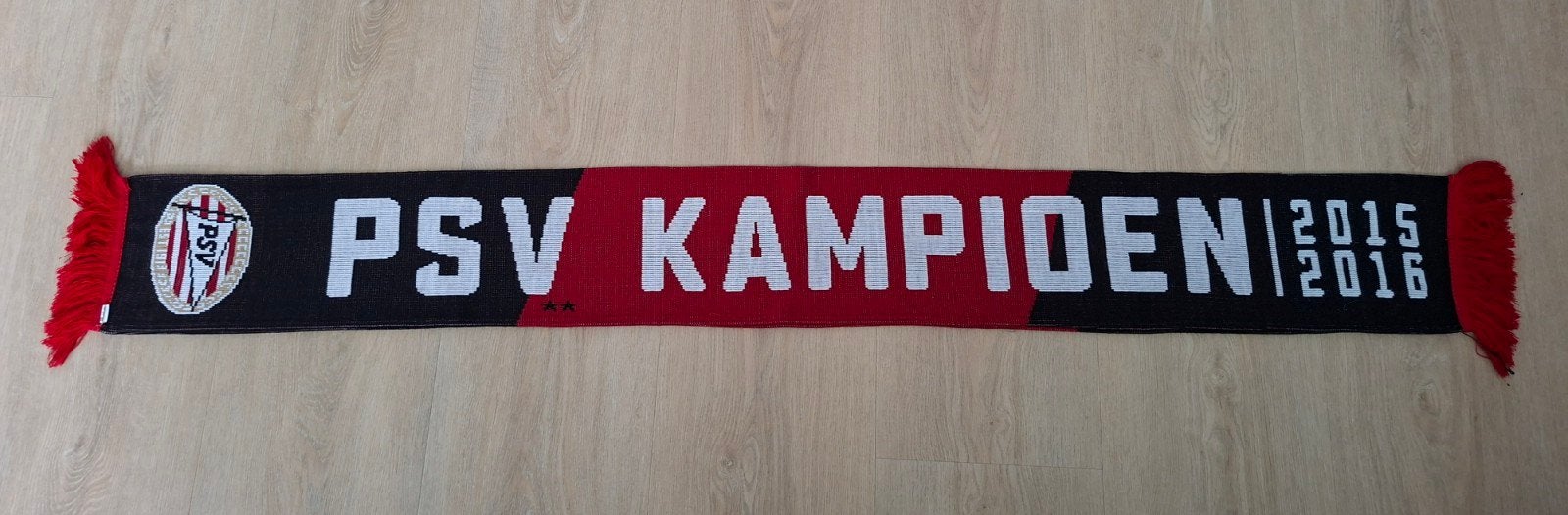 PSV sjaal Kampioen 2015 / 2016, Ophalen of Verzenden, PSV, Vaantje of Sjaal