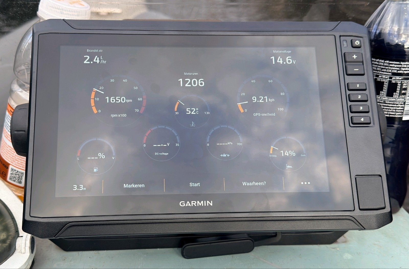 Garmin ECHOMAP UHD2 92sv Kaartplotter/Fishfinder GT56uhd, Ophalen, Zo goed als nieuw, Kaartplotter of Fish Finder