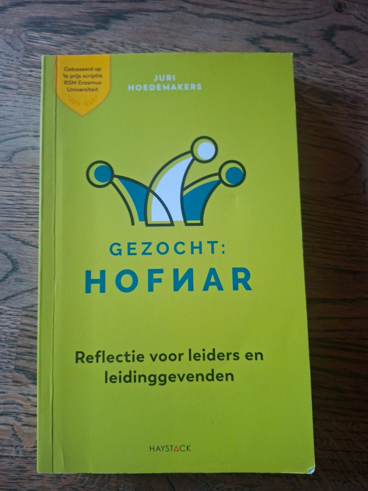 Gezocht: Hofnar - Reflectie voor leiders en leidinggevenden, Boeken, Ophalen of Verzenden, Gelezen, Juri Hoedemakers
