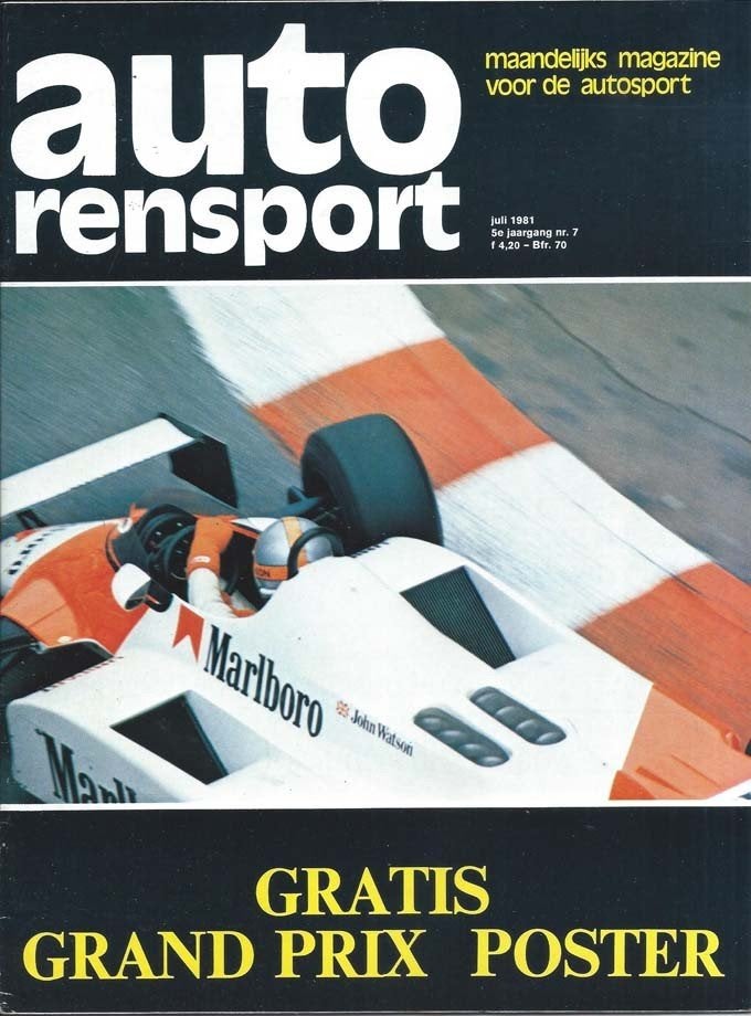 Autorensport 7 1981 : Opel Tuning - Walter Rohrl met Porsche, Boeken, Ophalen of Verzenden, Gelezen, Algemeen