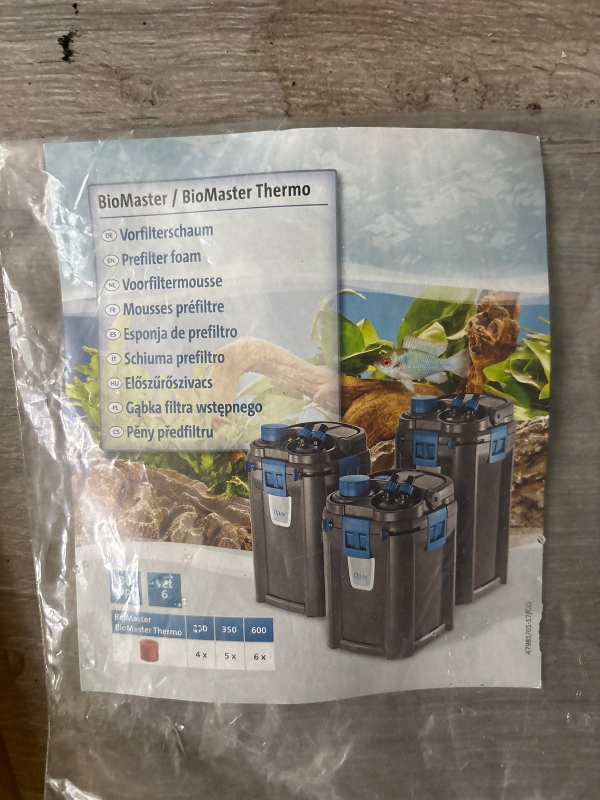 Biomaster accessoires pomp, Dieren en Toebehoren, Ophalen of Verzenden, Gebruikt