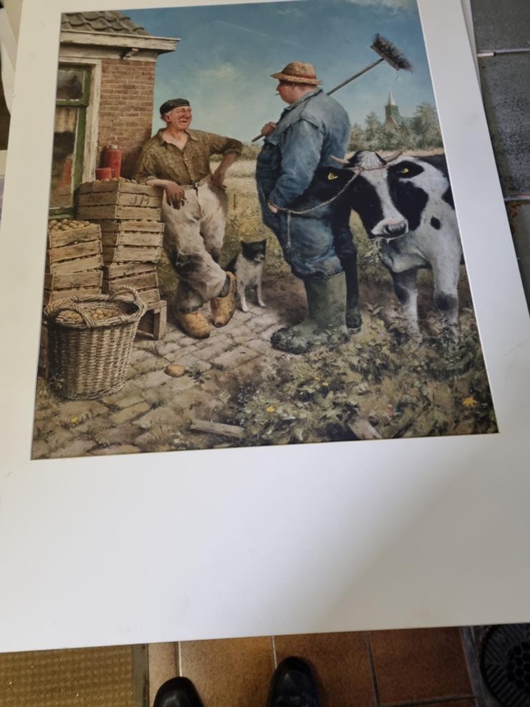 Poster Marius van Dokkum, Ophalen of Verzenden