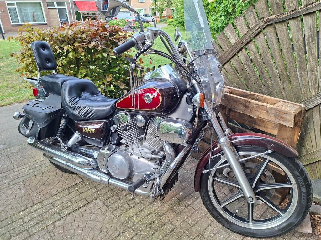 Kawasaki VN 1500 uit 1990 - Rijdt nog als een zonnetje!, Motoren, Motoren | Kawasaki, Bedrijf, Chopper, Ophalen