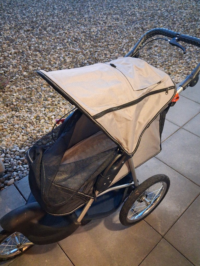 honden buggy grote stevige wagen met grote sterke banden, Ophalen, Zo goed als nieuw