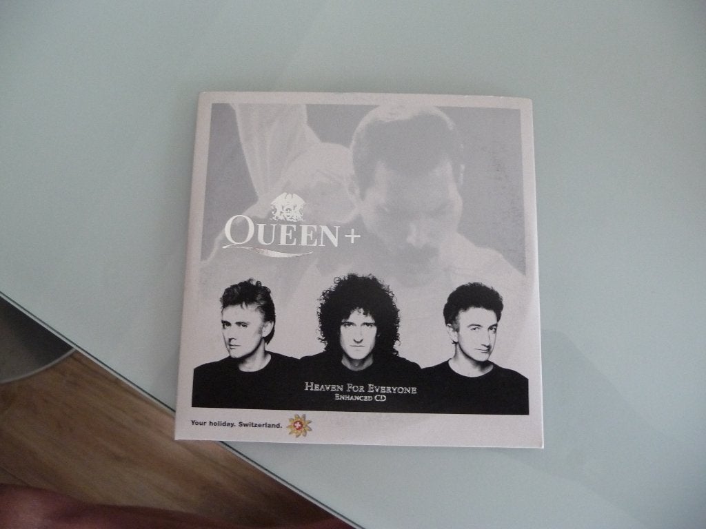 CD-Single Queen Heaven For Everyone (Zwitserland) 1995, Rock, Overige typen, Ophalen of Verzenden, Zo goed als nieuw