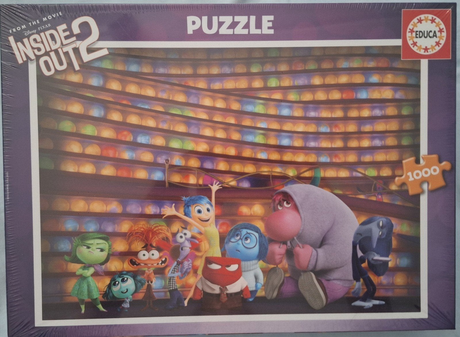 Educa Disney puzzel 1000 stukjes, Ophalen of Verzenden, 500 t/m 1500 stukjes, Nieuw, Legpuzzel