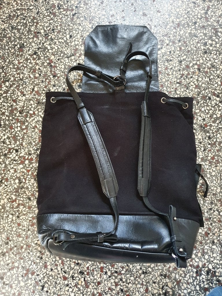 Leren ledereren rugzak rugtas backpack van Royal Republic, Gebruikt, 25 tot 40 cm, Ophalen of Verzenden, Overige merken