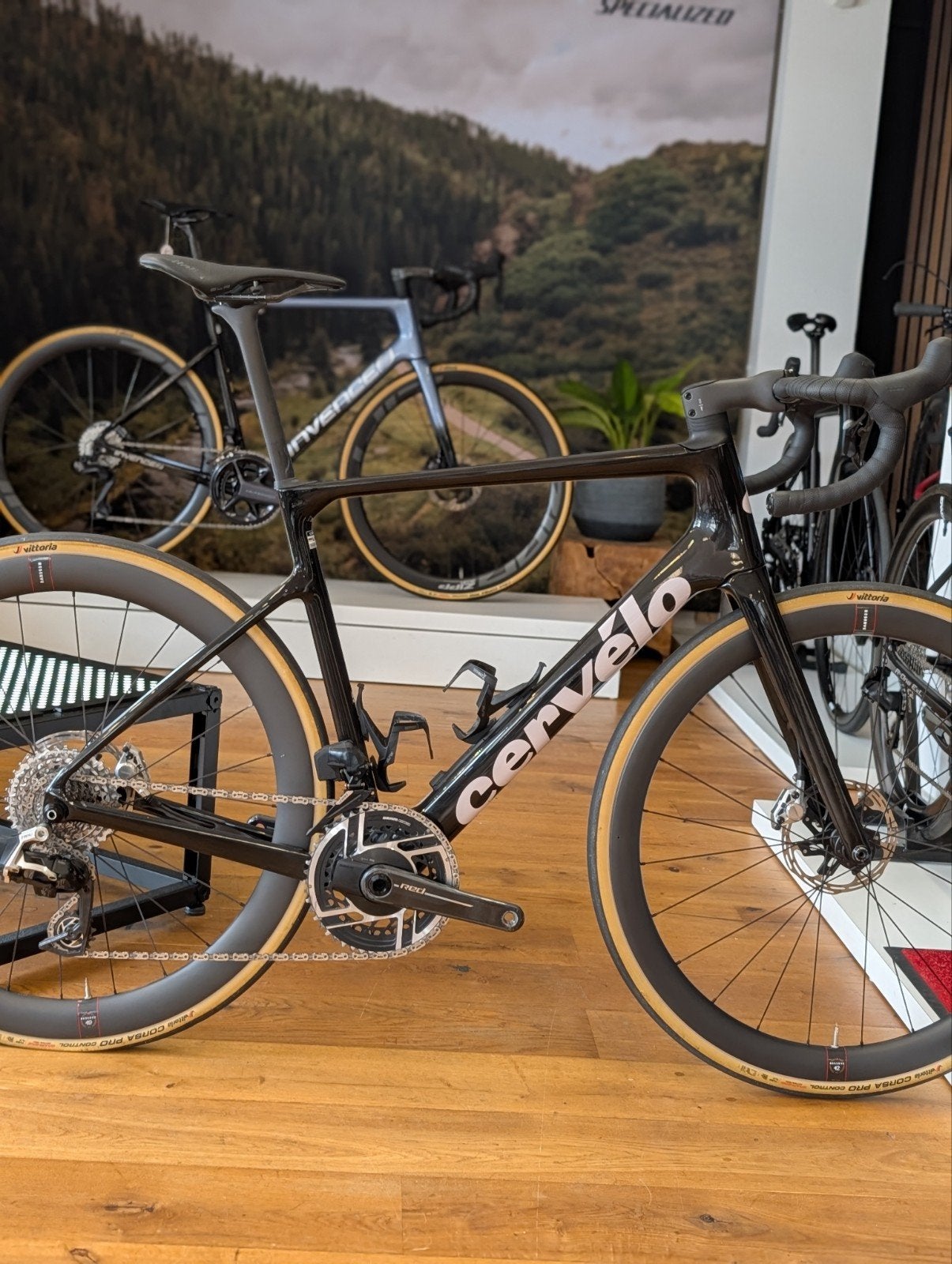 Cervélo Caledonia - 5 Red AXS 56cm 2025 Black, Fietsen en Brommers, Fietsen | Racefietsen, Zo goed als nieuw, Heren, Overige merken