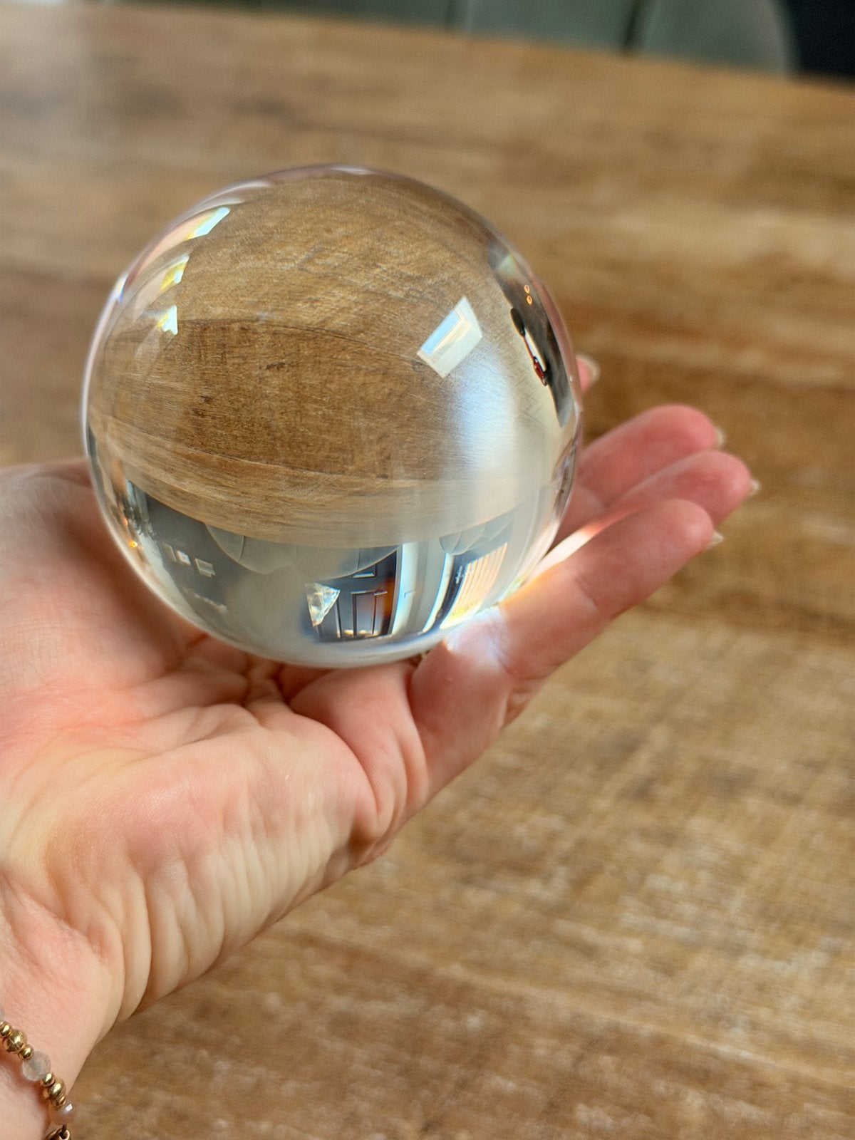 Glazen Lensbal voor Creatieve Fotografie - Inclusief Tasje, Overige merken, Overige typen, Ophalen of Verzenden, Zo goed als nieuw