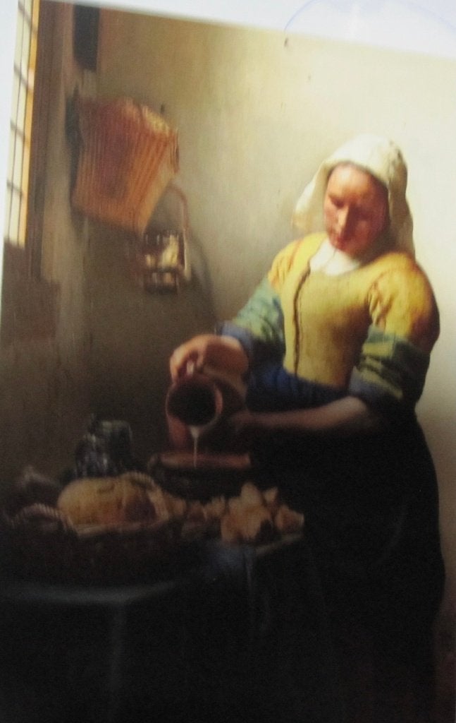 Johannes Vermeer - Het Melkmeisje -1660, Verzamelen, Verzenden, 1980 tot heden, Ongelopen, Overige thema's