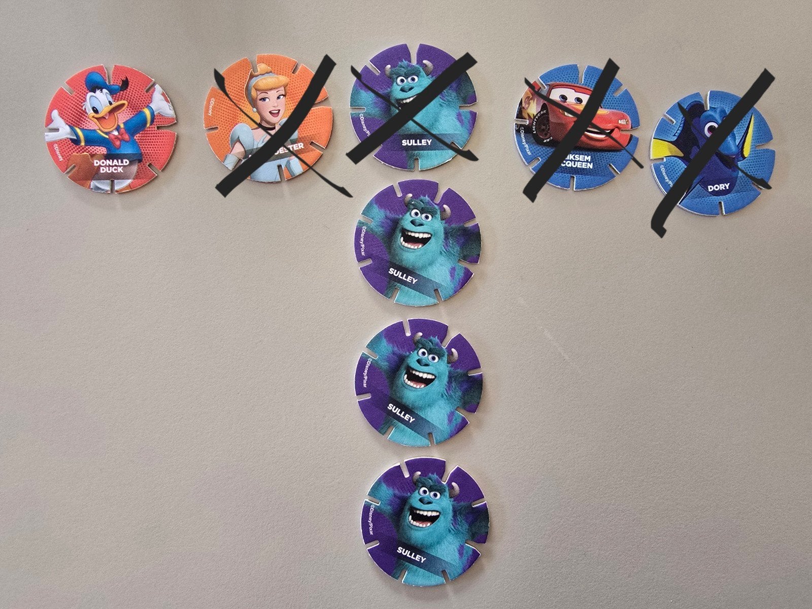 Disney/Pixar Flippo's - Diverse Collectie, Verzamelen, Albert Heijn, Ophalen of Verzenden