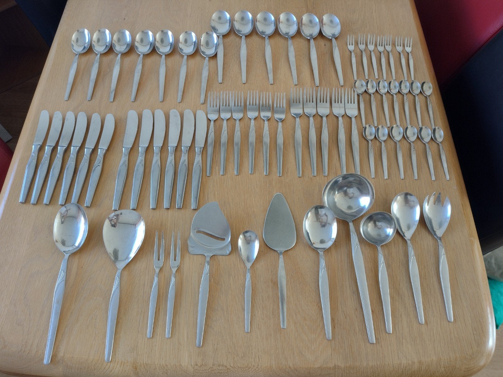 Grote vintage Sola  Bestekset - 68 Delen v.a. €40, Verzamelen, Ophalen of Verzenden, Huis en Inrichting