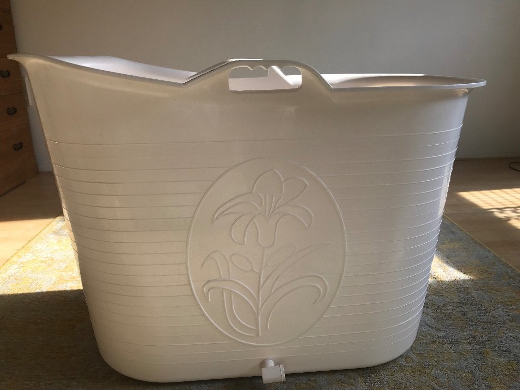 Ekeo wit zitbad voor volwassenen, Ophalen, Gebruikt, Overige typen, 50 tot 100 cm