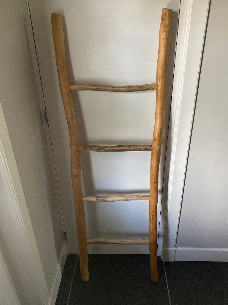 Decoratie ladders, Ophalen, Hout, Zo goed als nieuw, Bruin