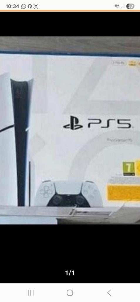 GEZOCHT /ik ben opzoek  Nieuw in doos ps 5  met bon, Ophalen, Nieuw