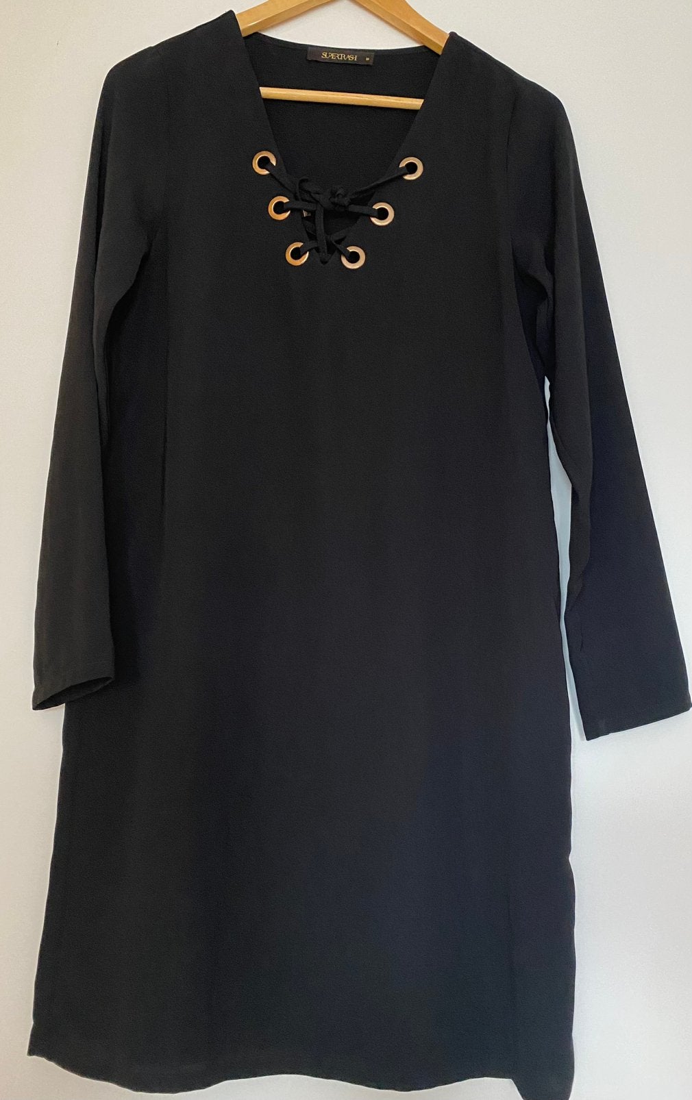 Supertrash jurkje maat 36 (S) zwart, Zwart, Ophalen of Verzenden, Zo goed als nieuw, Maat 36 (S)