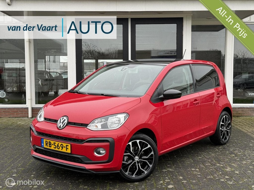 Volkswagen Up! 1.0 TSI 90PK BMT high up! / Camera / PDC / CL, Voorwielaandrijving, Gebruikt, Automatische klimaatregeling, 4 stoelen