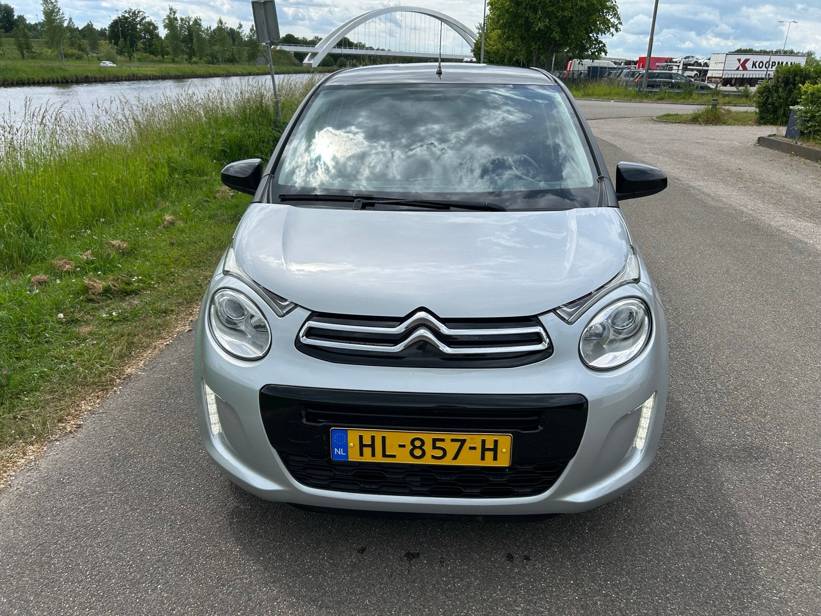 Citroen C1 1.2 twotone, Auto's, Voorwielaandrijving, Stof, Euro 6, C1