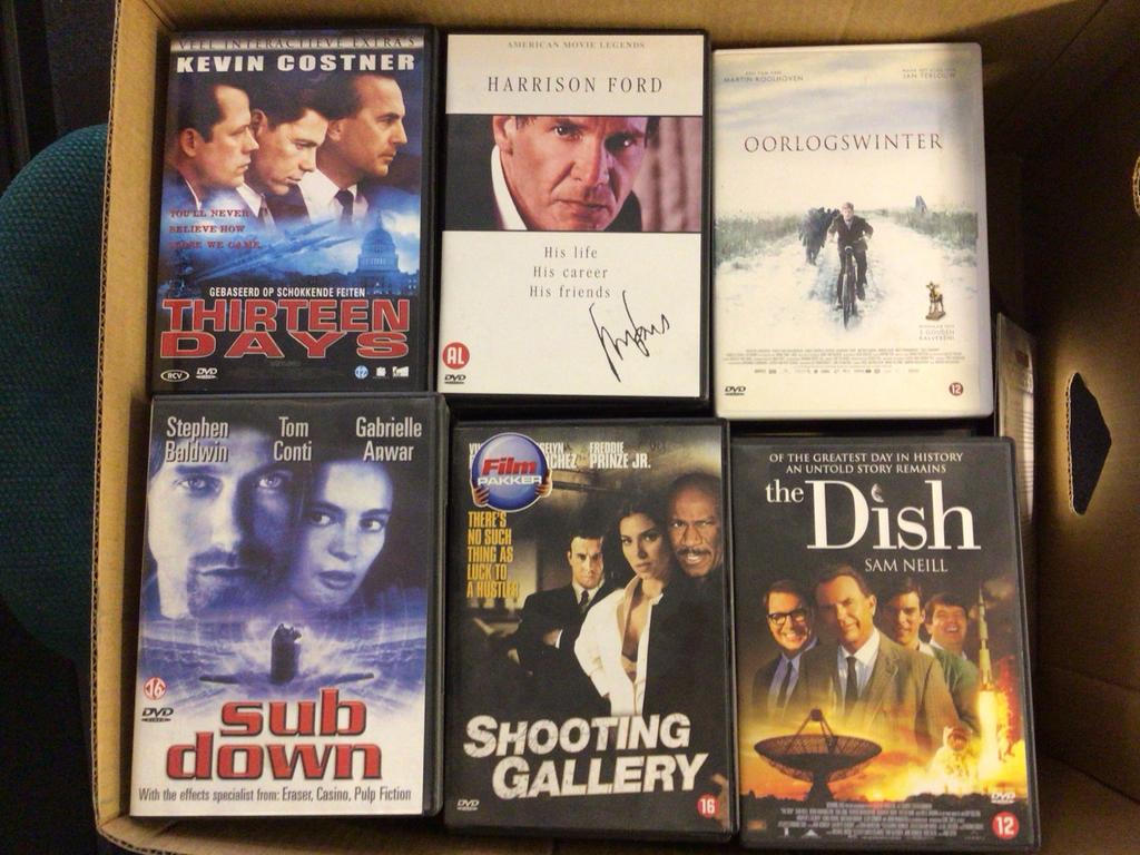 DVD’s, 150 stuks. (uitsluitend in een koop), Vanaf 12 jaar, Ophalen, Zo goed als nieuw, Boxset
