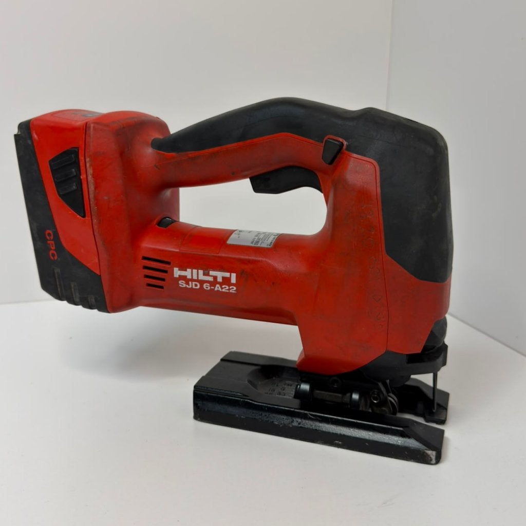 Hilti SJD 6-A22 Decopeerzaag | 2xB22 accu + lader | Netjes, Hilti, Zo goed als nieuw, Support@hilti.com, Hilti Corporation, Feldkircher Strasse 100, 
9494 Schaan
Liechtenstein