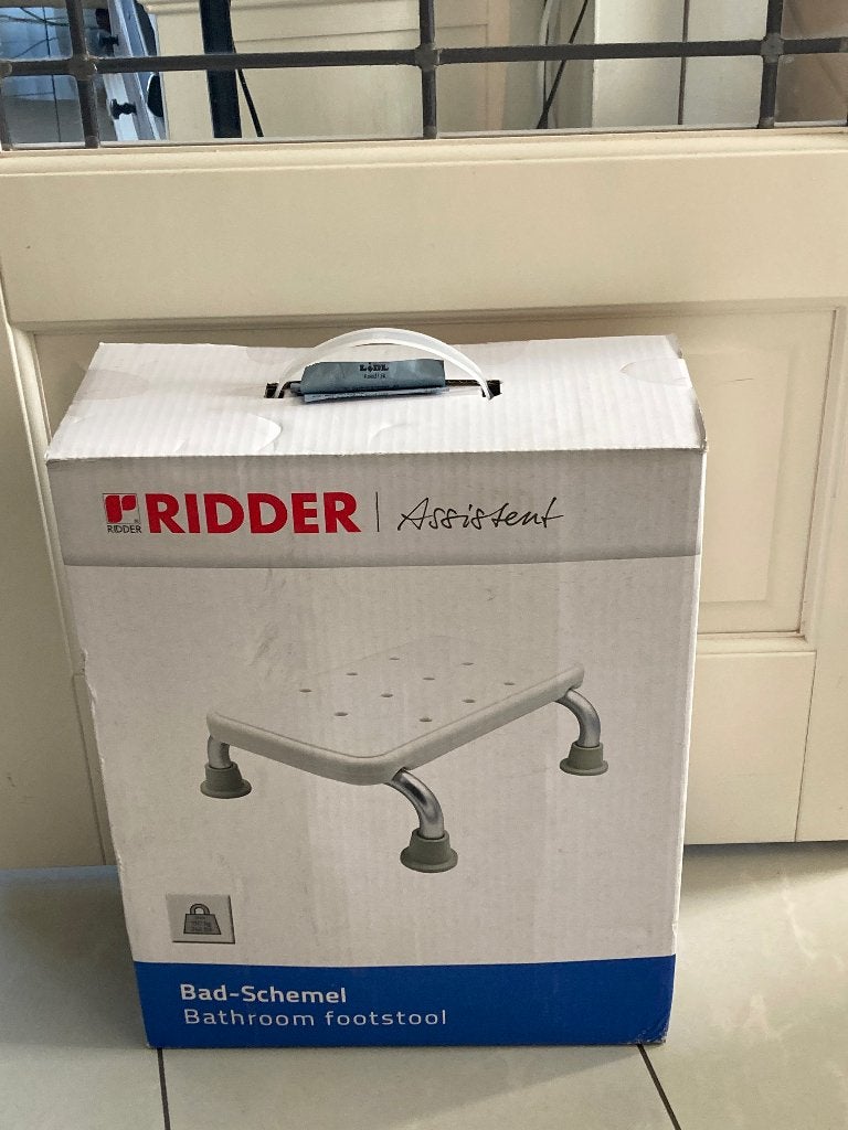 badopstap voetenkruk antislip badkamer, Huis en Inrichting, Badkamer | Badkamermeubels, Ophalen, Minder dan 50 cm, Overige typen