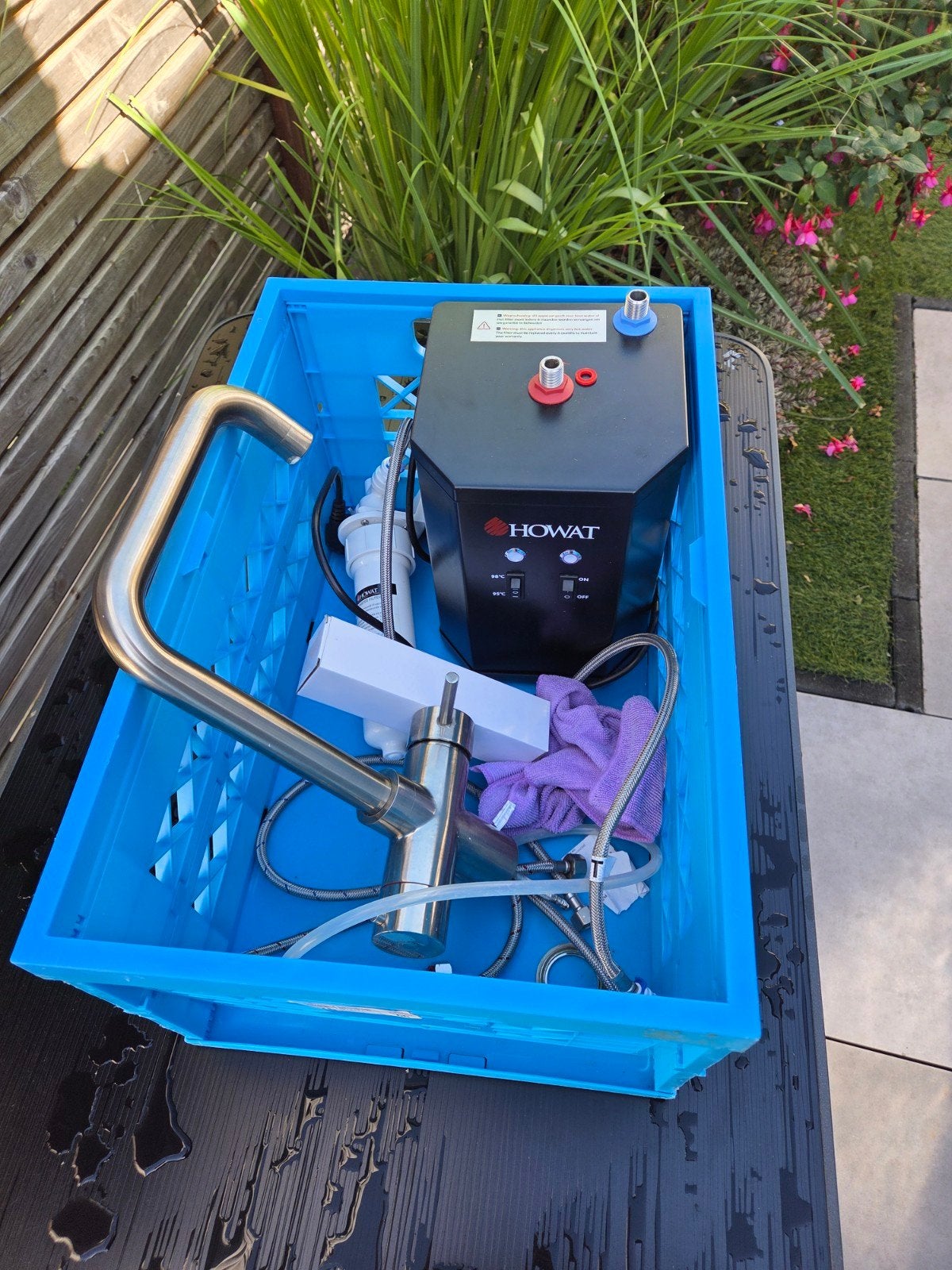 HOWAT Boiler en Kraan Set, Ophalen of Verzenden, Gebruikt