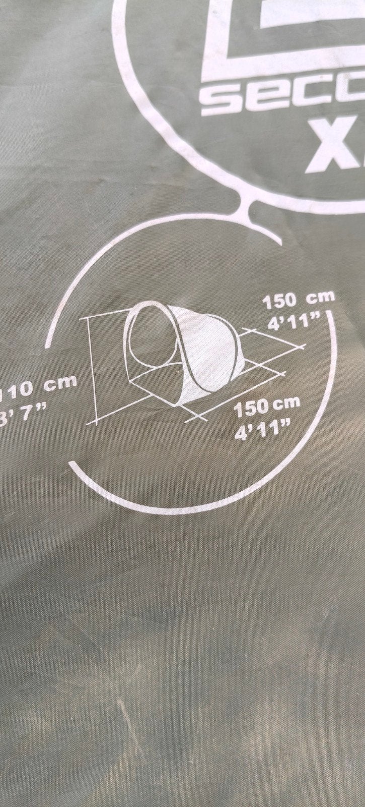 Quechua 2 Seconds XL Tent - Snel op te zetten!, Caravans en Kamperen, Tenten, Ophalen of Verzenden