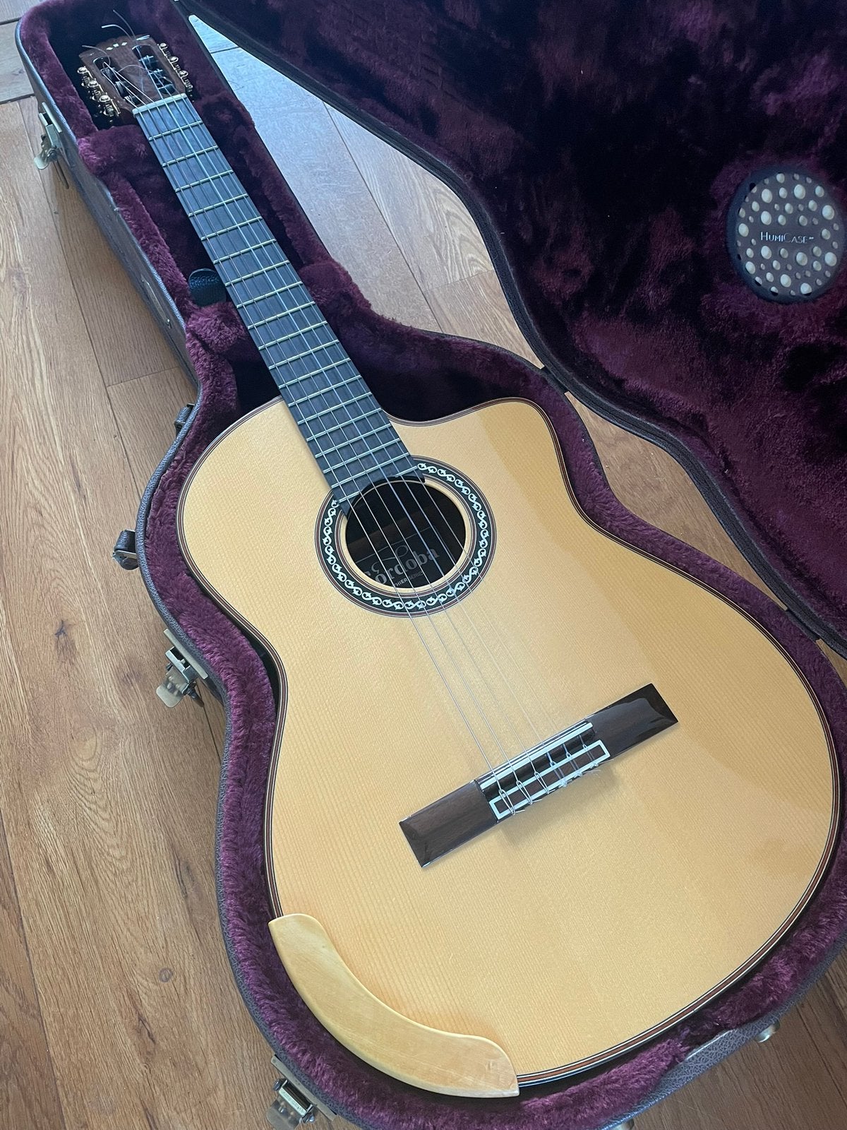 Cordoba GK Pro Negra gitaar te koop., Muziek en Instrumenten, Ophalen, Klassieke of Spaanse gitaar