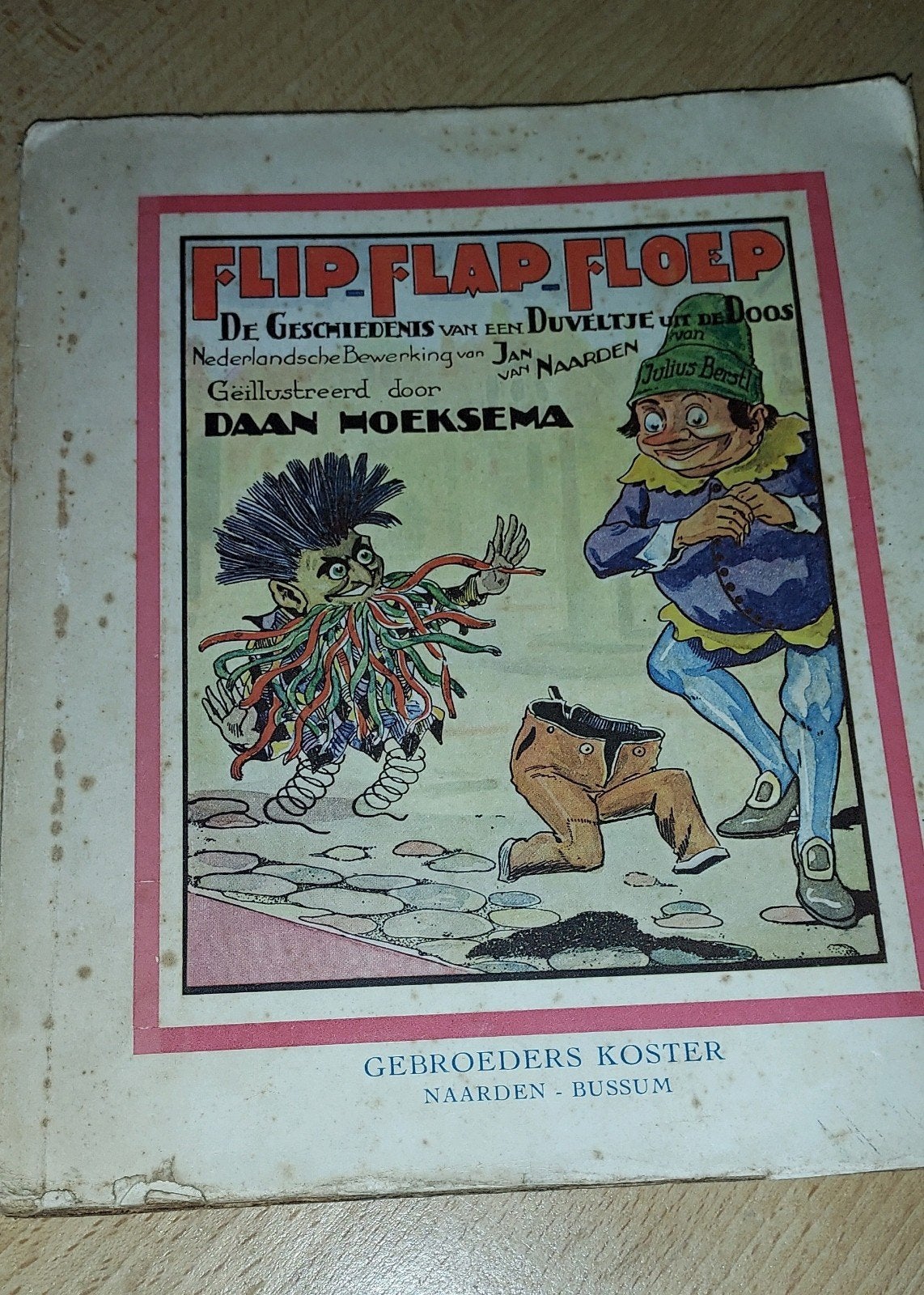 antiek kinderboek (1931): Flip-Flap-Floep - Daan Hoeksema, Ophalen of Verzenden, Daan hoeksema