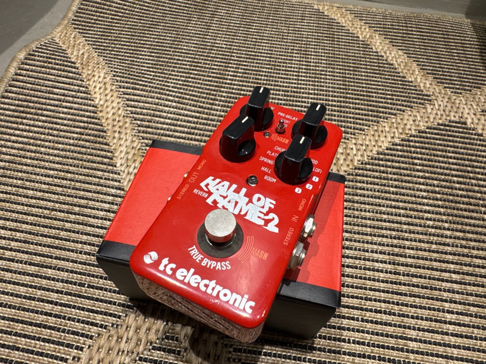 TC Electronic Hall of Fame 2 Reverb Pedaal, Ophalen of Verzenden, Zo goed als nieuw, Reverb