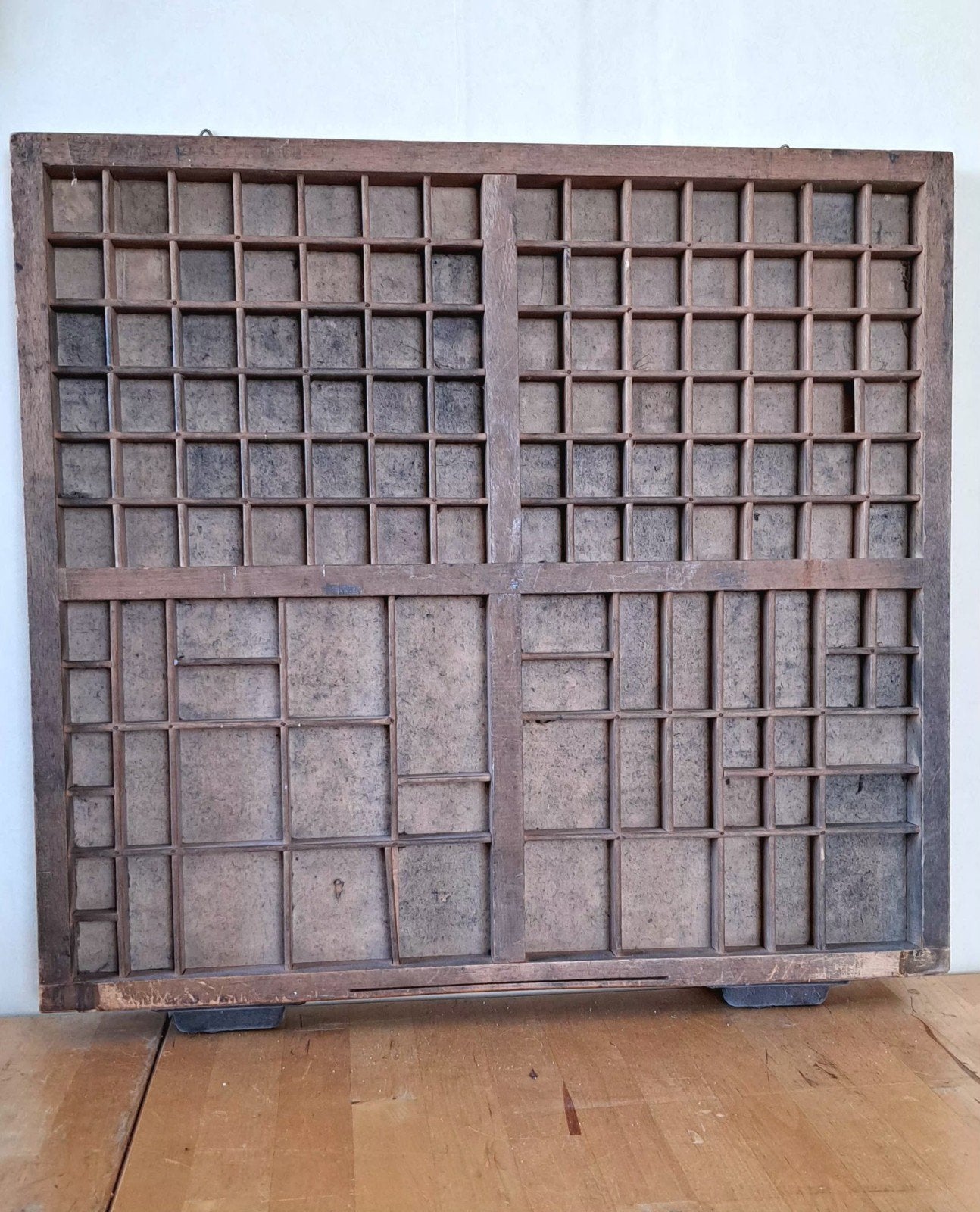 Letterbak antiek merk Croon 1910, Ophalen, Gebruikt, Overige houtsoorten