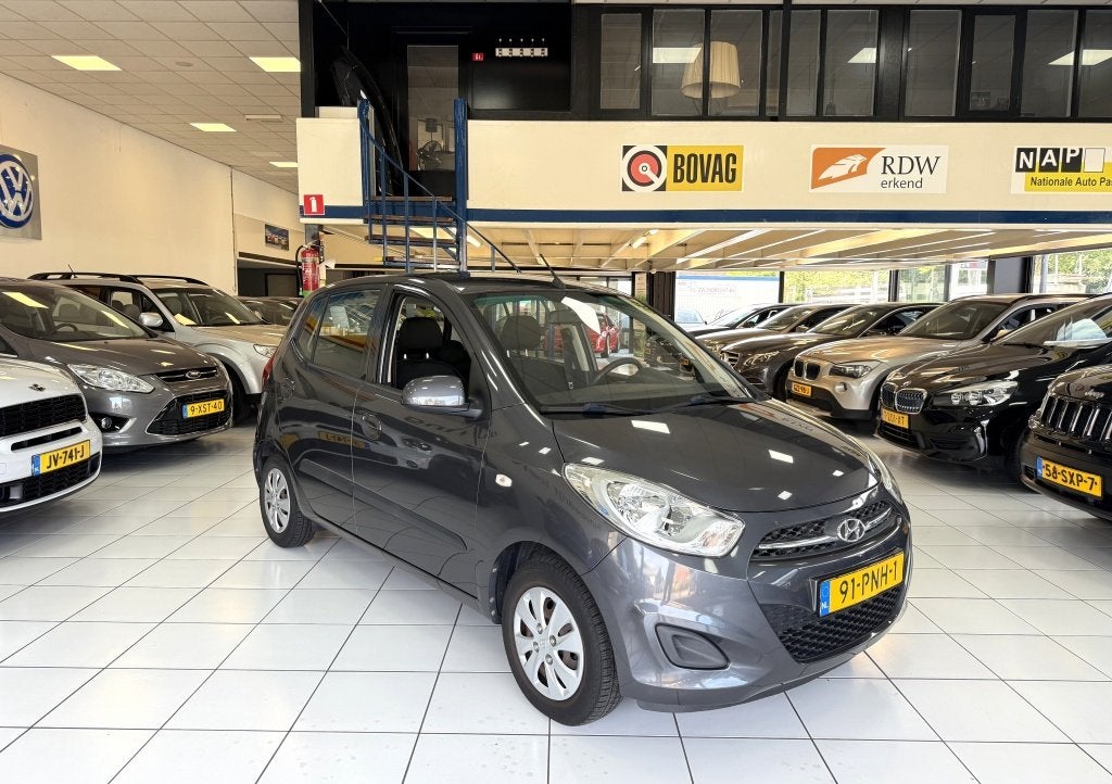 Hyundai i10 1.1 i-Drive (bj 2011), Auto's, Hyundai, 21 km/l, Euro 5, Stof, Gebruikt