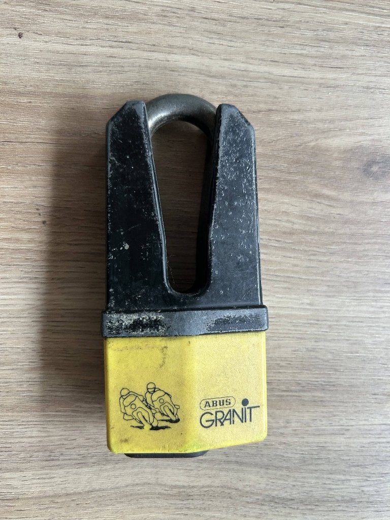 ABUS Granit Hangslot met Sleutels - Zwaar Beveiligd, Ophalen of Verzenden, Gebruikt