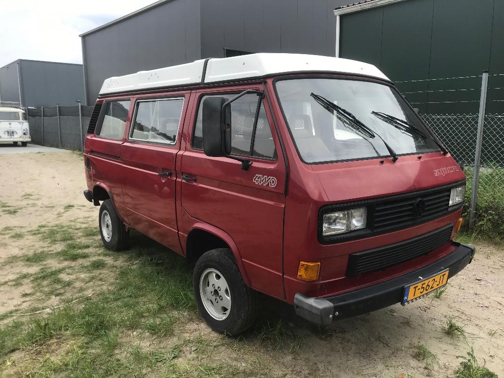 VW T3 Syncro met GTI motor, Volkswagen, 116 pk, Bedrijf, Handgeschakeld