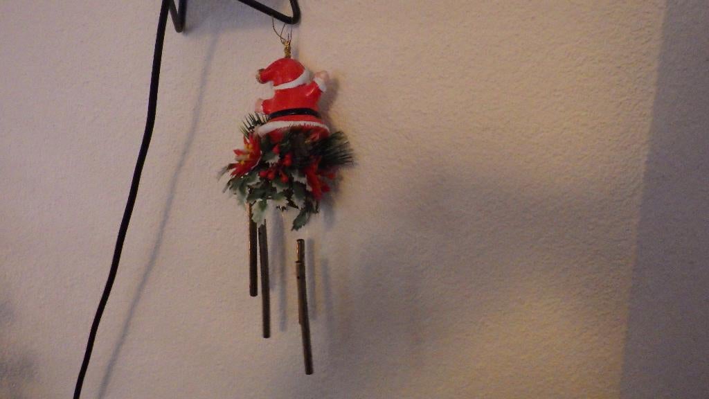 mooie kerstman met klankstaafjes, Ophalen of Verzenden, Gebruikt