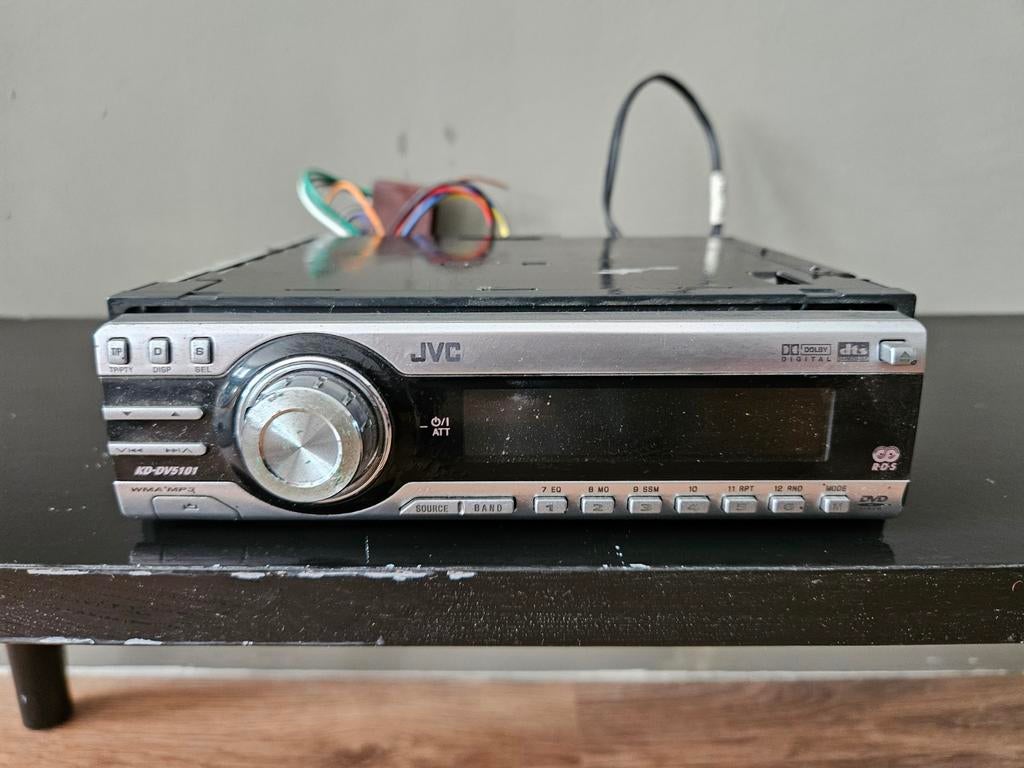 JVC KD-DV5101 DVD/CD Receiver met Dolby Digital/DTS, Ophalen of Verzenden, Gebruikt