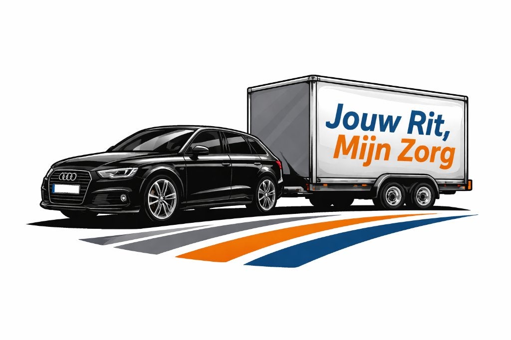 Aangeboden: Chauffeur  vervoer en aanhangers beschikbaar, Met chauffeur, Personenauto
